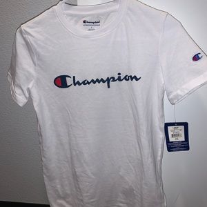 BRAND NEW WHITE CHAMPION SHIRT
